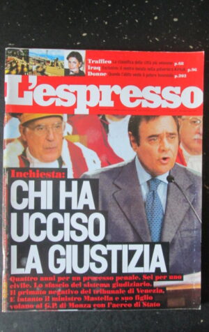 ESPRESSO 37 2007  DOSSIER IRAQ INCHIESTA CHI HA UCCISO LA GIUSTIZIA [DV39]