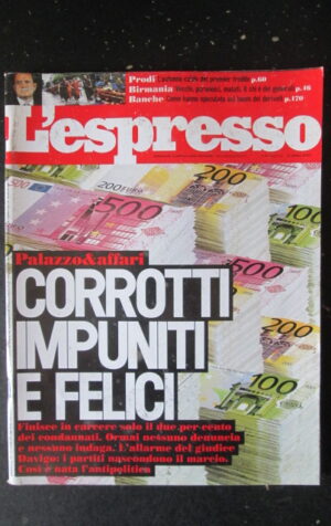 ESPRESSO 40 2007  PRODI BEPPE GRILLO [DV39]
