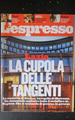 ESPRESSO 9 2007  ROMANO PRODI DOSSIER TANGENTI [DV39]