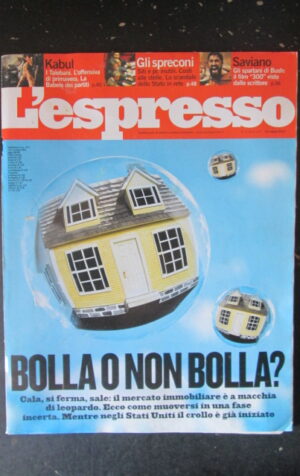 ESPRESSO 12 2007  TALEBANI A KABUL SAVIANO BUSH [DV39]