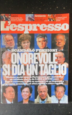 ESPRESSO 5 2007  BERLUSCONI MASTELLA FASSINO [DV39]