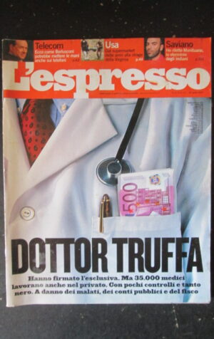 ESPRESSO 16 2007  BERLUSCONI ROBERTO SAVIANO [DV39]