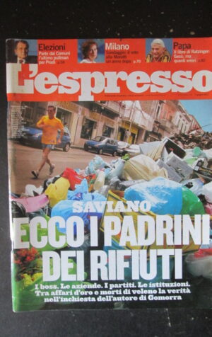 ESPRESSO 22 2007  PAPA RATZINGER ROMANO PRODI [DV39]