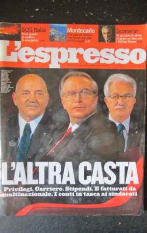 ESPRESSO 31 2007  MARTIN SCORSESE JOHNNY DEPP [DV39]