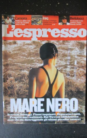 ESPRESSO 32 2007  CAMORRA IRAQ BERTOLUCCI [DV39]