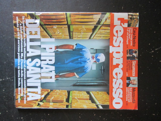 ESPRESSO 36 2007  LOIERO COSSIGA BIAGIO AGNES [DV39]