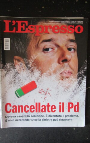 ESPRESSO 15 2018  RENZI PD GIANCARLO GIORGETTI [DV41]