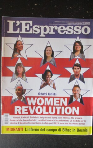 ESPRESSO 36 2018  L' INFERNO DEL CAMPO DI BIHAC IN BOSNIA [DV41]