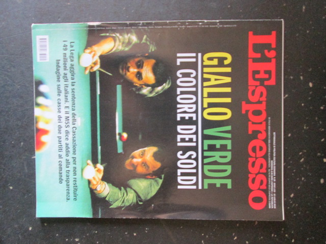 ESPRESSO 29 2018  LIBIA GHEDDAFI [DV41]