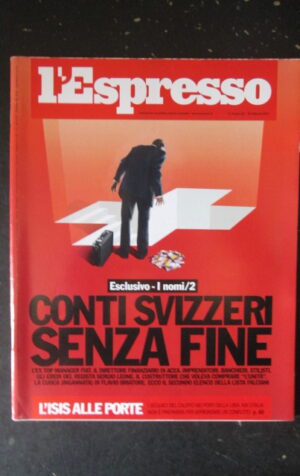 ESPRESSO 8 2015 SAVIANO RENZI DOSSIER I GUAI DELLO ZAR [DV40]