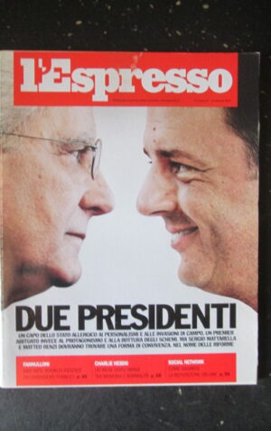 ESPRESSO 6 2015 RENZI MATTARELLA [DV40]