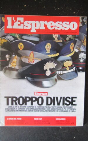 ESPRESSO 2 2015 BUSH RECORD EUROPEO IN ITALIA DI FORZE DI POLZIA [DV40]