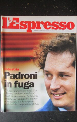 ESPRESSO 32 2015 FAMIGLIA AGNELLI IN CRISI [DV40]