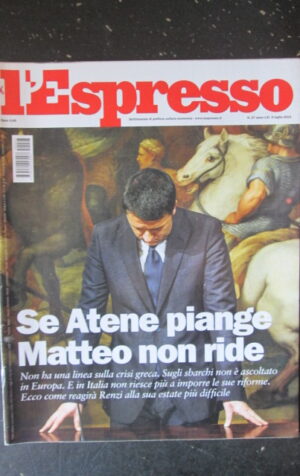 ESPRESSO 27 2015 MATTEO RENZI BEPPE GRILLO [DV40]
