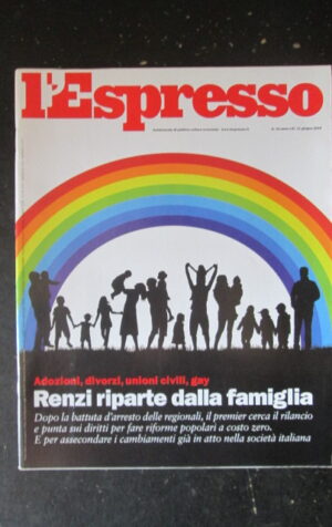 ESPRESSO 23 2015 RENZI ADOZIONI DIVORZI MATRIMONI GAY [DV40]