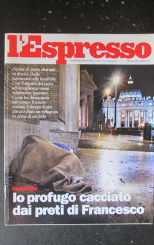 ESPRESSO 43 2015 PROFUGHI CACCIATI DALLA CHIESA [DV40]