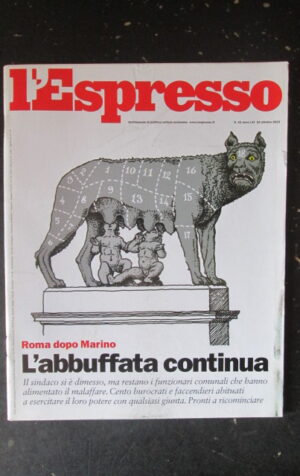 ESPRESSO 42 2015 SINDACO MARINO BERLUSCONI DOSSIER MISTERO HITLER [DV40]