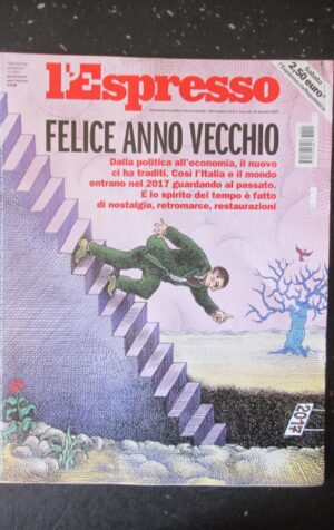 ESPRESSO 1 2016 TRUMP BERLUSCONI MEL GIBSON [DV43]