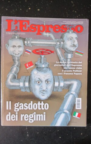 ESPRESSO 16 2017 ALDO MORO PERTINI PAPA WOJTYLA BERLUSCONI [DV43]