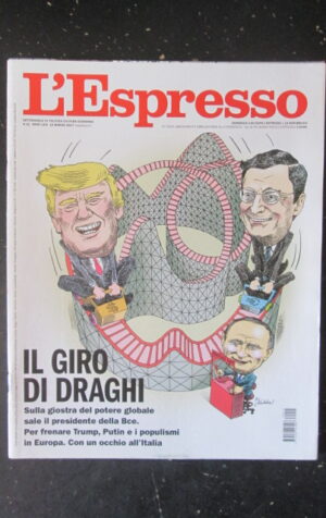 ESPRESSO 11 2017 VIRGINIA RAGGI DOSSIER CODICE NARCOS [DV43]
