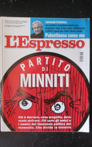 ESPRESSO 37 2017 MINNITI ABRHAM YEHOSHUA [DV43]