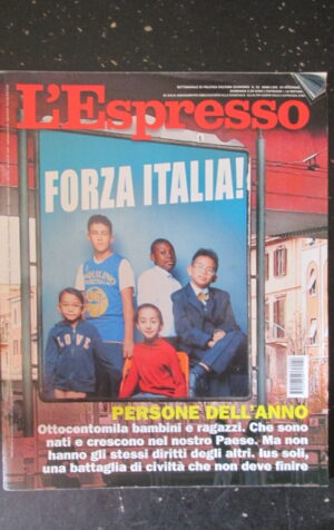 ESPRESSO 52 2017 ITALIA E RAZZISMO DI MAIO MATTARELLA [DV43]