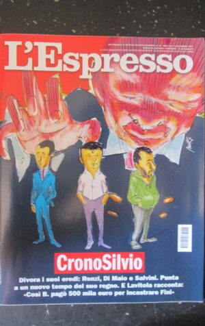 ESPRESSO 46 2017 BERLUSCONI RENZI DI MAIO [DV43]