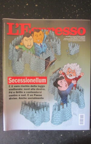 ESPRESSO 43 2017 SALVINI BERLUSCONI BEPPE GRILLO [DV43]