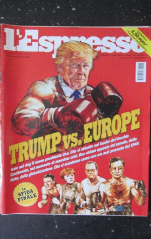ESPRESSO 47 2016 DONALD TRUMP MERKEL HOLLANDE RENZI [DV42]