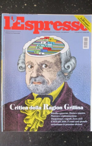 ESPRESSO 41 2016 BEPPE GRILLO DIEGO ARMANDO MARADONA [DV42]