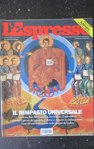 ESPRESSO 40 2016 BENEDETTO ZACCHIROLI CARDINALE TURKSON TERESA MAY [DV42]