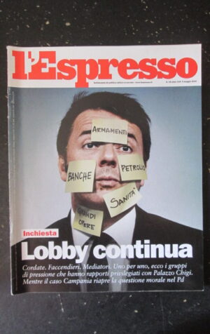ESPRESSO 18 2016 RENZI PANAMA PAPERS MOVIMENTO 5 STELLE [DV42]