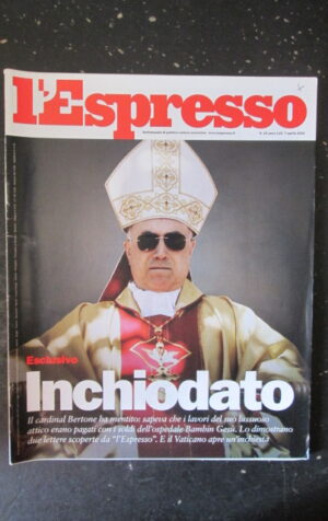 ESPRESSO 14 2016 BERTONE BENITO BENEDINI WALTER LUZZOLINO [DV42]