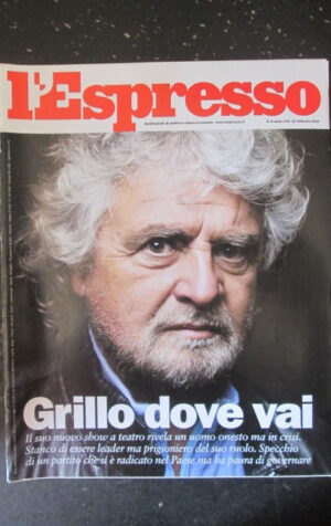 ESPRESSO 6 2016 ANZALDI BEPPE GRILLO [DV42]