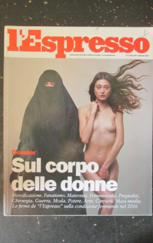 ESPRESSO 1 2016 DOSSIER SUL CORPO DELLE DONNE - IL PIACERE DELLO SCANDALO [DV42]