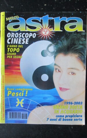 ASTRA RIVISTA DI ASTROLOGIA 3 1996 [G578]