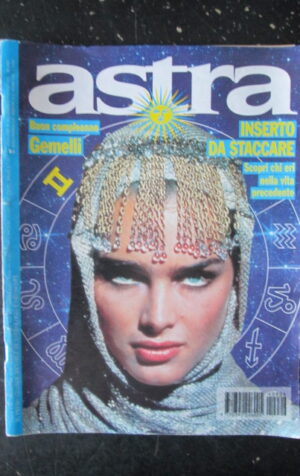 ASTRA RIVISTA DI ASTROLOGIA 6 1994 COPERTINA BROOKE SHIELDS [G578]