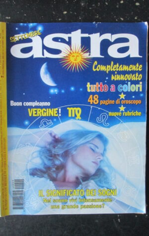 ASTRA RIVISTA DI ASTROLOGIA 9 1994 [G578]
