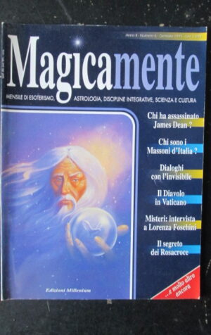 MAGICAMENTE RIVISTA DI ASTROLOGIA  6 1995 SEGRETO DEI ROSACROCE [G576]