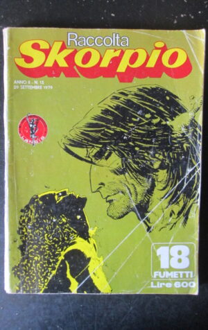 RACCOLTA SKORPIO 15 1979 CONTIENE 20-21-22 1978 [G577]