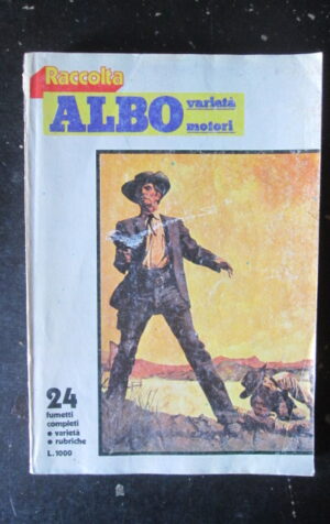 RACCOLTA ALBO VARIETA MOTORI 359 1980 CLAY REGAZZONI CLINT EASTWOOD [G577]