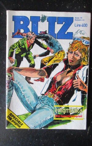 BLIZ ENIGMISTICA 40 1979 RIVISTA DI FUMETTI [G577]