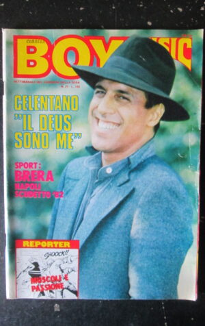 BOY MUSIC 25 1981 TOZZI CELENTANO KISS GENA GAS DIDIER PIRONI  [G577]