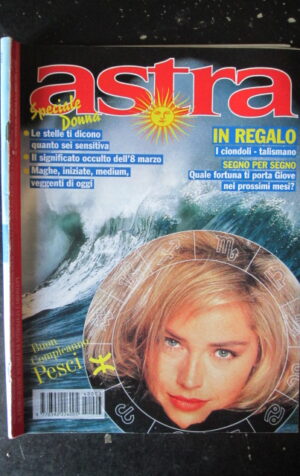 ASTRA RIVISTA DI ASTROLOGIA 3 1994 COPERTINA SHARONE STONE [G579]