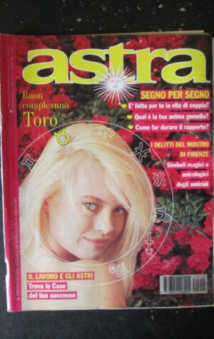 ASTRA RIVISTA DI ASTROLOGIA 5 1994 DELITTI MOSTRO DI FIRENZE [G579]