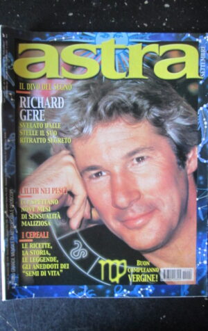 ASTRA RIVISTA DI ASTROLOGIA 9 2001 RICHARD GERE [G579]
