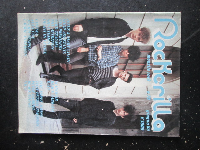 ROCKERILLA 70 1986 JESUS MARY CHAIN MANOWAR BLACK SABBATH [G204]