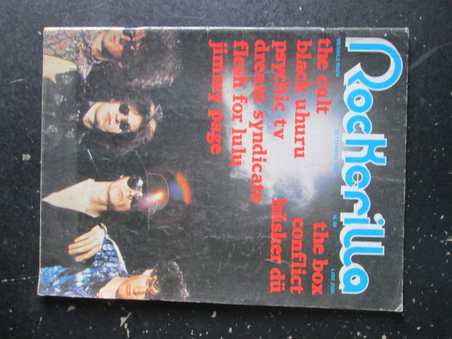 ROCKERILLA 49 1984 THE CULT BLACK UHURU JIMMY PAGE  [G204]