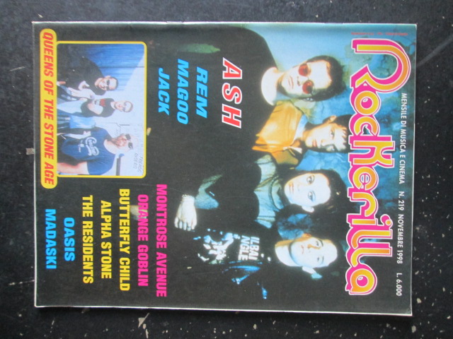 ROCKERILLA 219 1998 ASH REM MAGOO JACK OASIS MADASKI [G204]