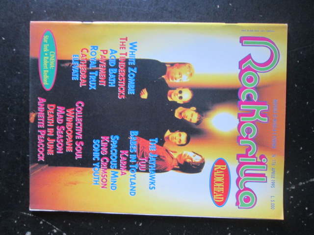 ROCKERILLA 176 1995 WHITE ZOMBIE ACID BATH RADIOHEAD KARMA [G204]